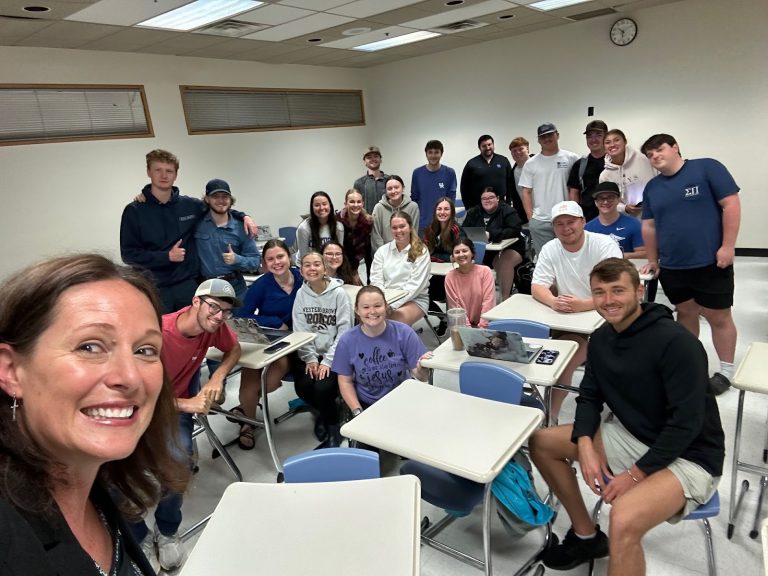 Teaching Ag Sales at The University of Kentucky.